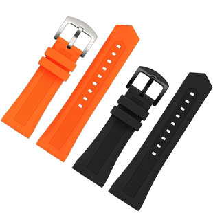 适配七个星期五手表表带SevenFriday硅胶橡胶M2/P1/V3/Q1系列28mm