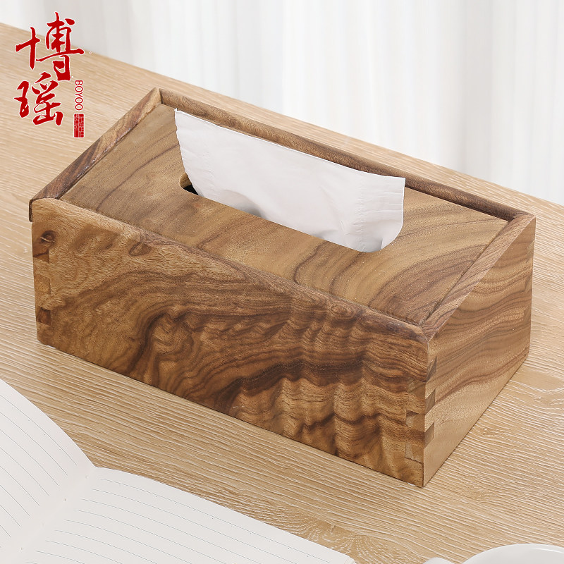 整板香樟木老料纸巾盒手工榫卯新中式客厅家用抽纸盒办公长方形,收纳整理,纸巾盒,淘宝优惠券,粉丝福利购,淘宝优惠卷