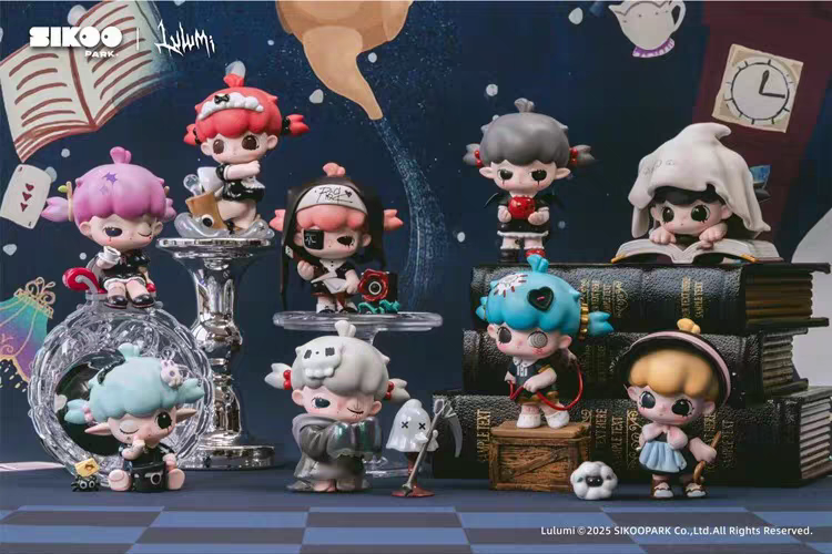 正版lulumi次元邀请函盲盒可爱潮玩公仔手办周边可爱送人女生礼物