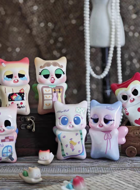 正版pitty配角的独白盲盒可爱摆件玩具公仔手办周边送人生日礼物