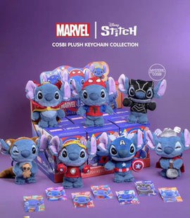 HotToys漫威史迪奇COSBI毛绒挂件系列盲盒潮玩周边手办公仔礼物