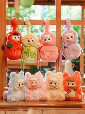 正版cimmy新年限定狐葫生威系列毛绒盲盒潮玩可爱公仔摆件礼物女