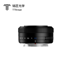 27mm F2.8 适用富士微单 自动定焦镜头 左手后院 铭匠光学