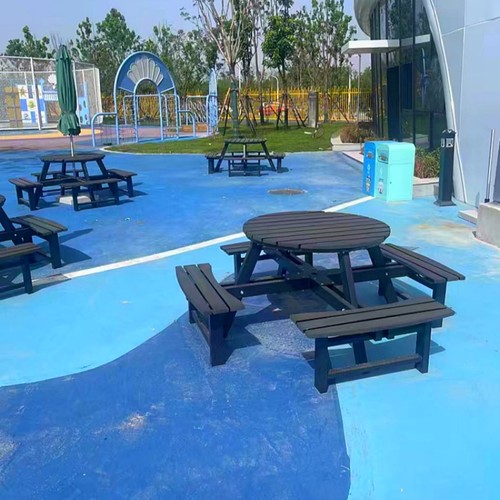 公园桌椅加厚防晒防晒锌合金烤漆