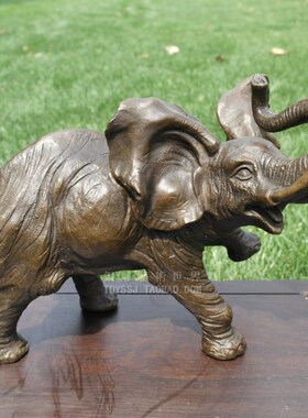 铜雕塑铜象大象客厅摆件工艺品