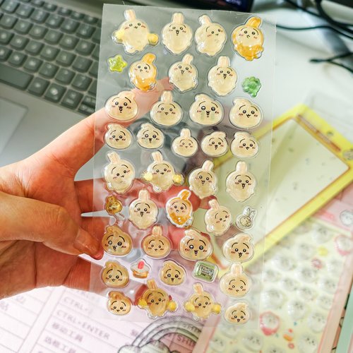 迪梦熊儿童3D浮雕卡通立体贴纸