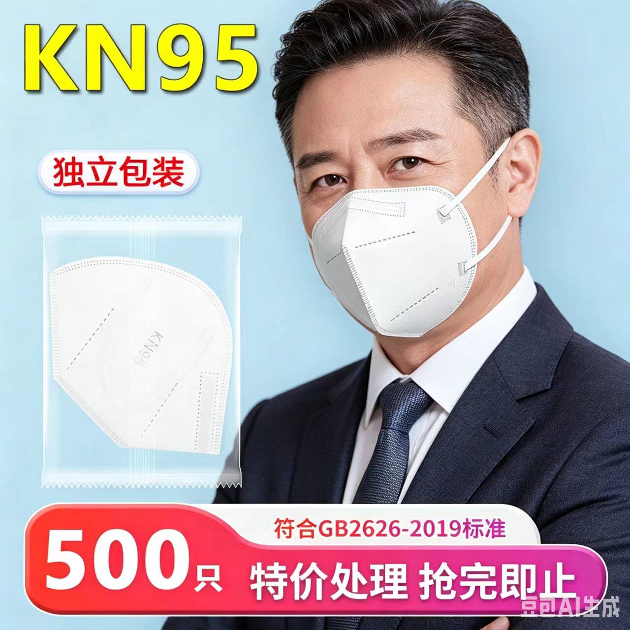 n90口罩现货速发四层透气工业