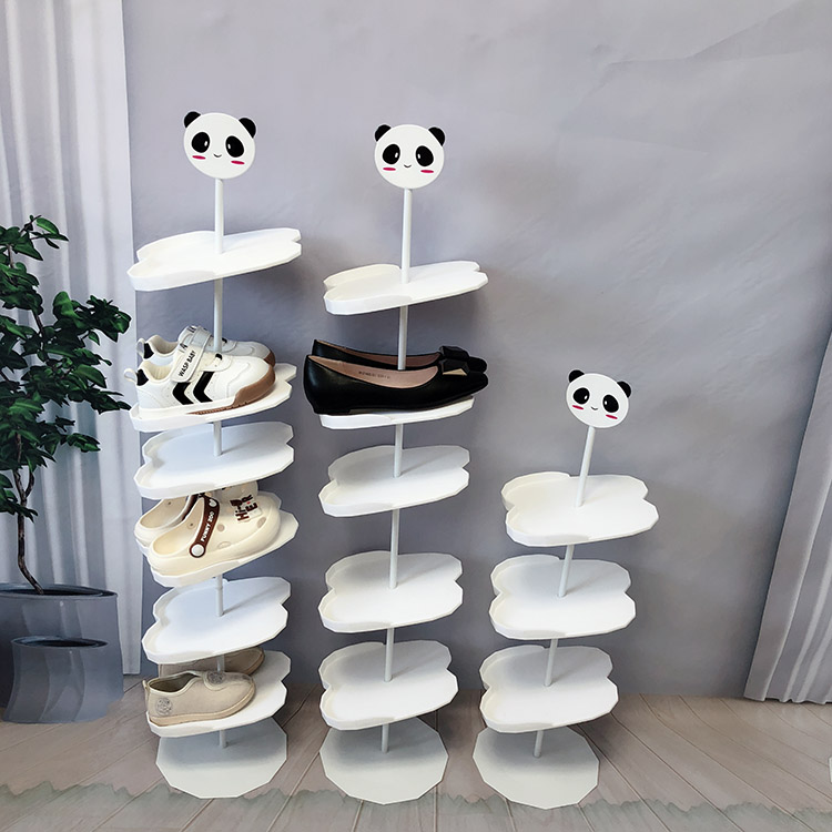 金属底座多层儿童鞋架新款楼梯