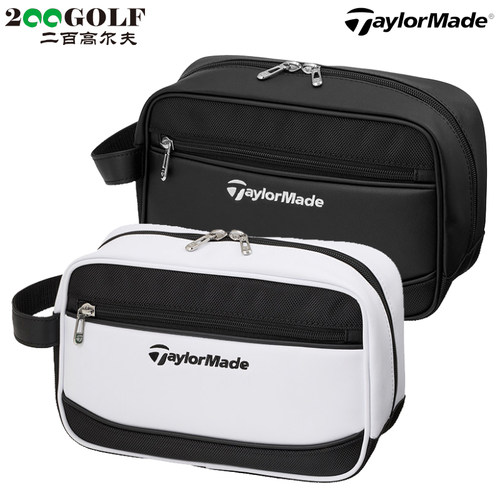 TaylorMade泰勒梅M24494高尔夫装备男士便携大容量golf球袋手拿包