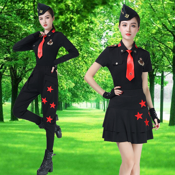 女水兵舞广场舞演出服舞蹈服套装