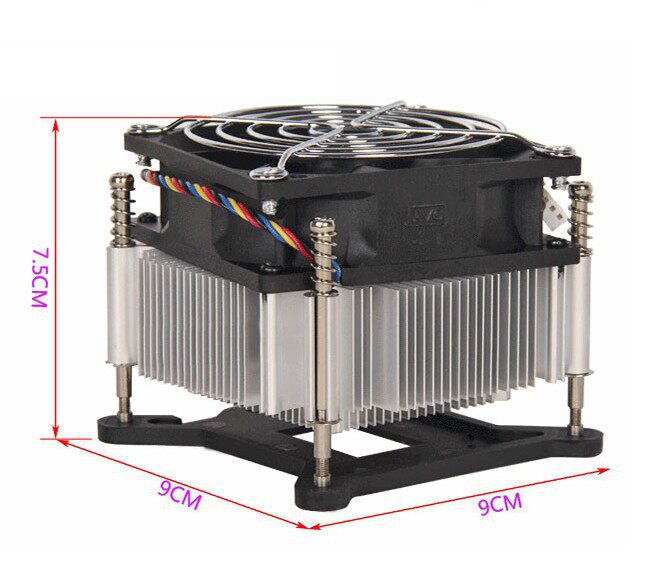 散热器 铜芯 英特尔 1155 1150台式机4针温控CPU风扇 带网罩|ruв категории компьютерное оборудование/дисплей/Компьютерная периферия, радиатор/вентилятор - от Buy2taobao.com для оказания профессиональной услуги покупки агента Taobao