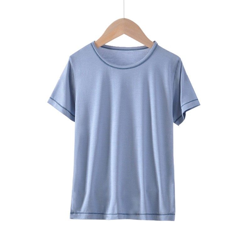 儿童短袖T恤夏天薄款透气净版中大童夏天女童日系莫代尔T恤衫男童,童装/婴儿装/亲子装,T恤,淘宝优惠券,粉丝福利购,淘宝优惠卷