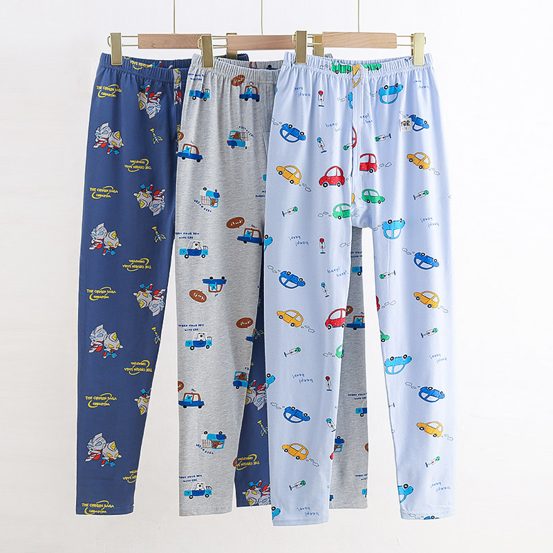 儿童秋裤男童加肥加大宽松版2023新男童棉毛裤大童莱卡棉线裤睡裤,童装/婴儿装/亲子装,保暖裤,淘宝优惠券,粉丝福利购,淘宝优惠卷