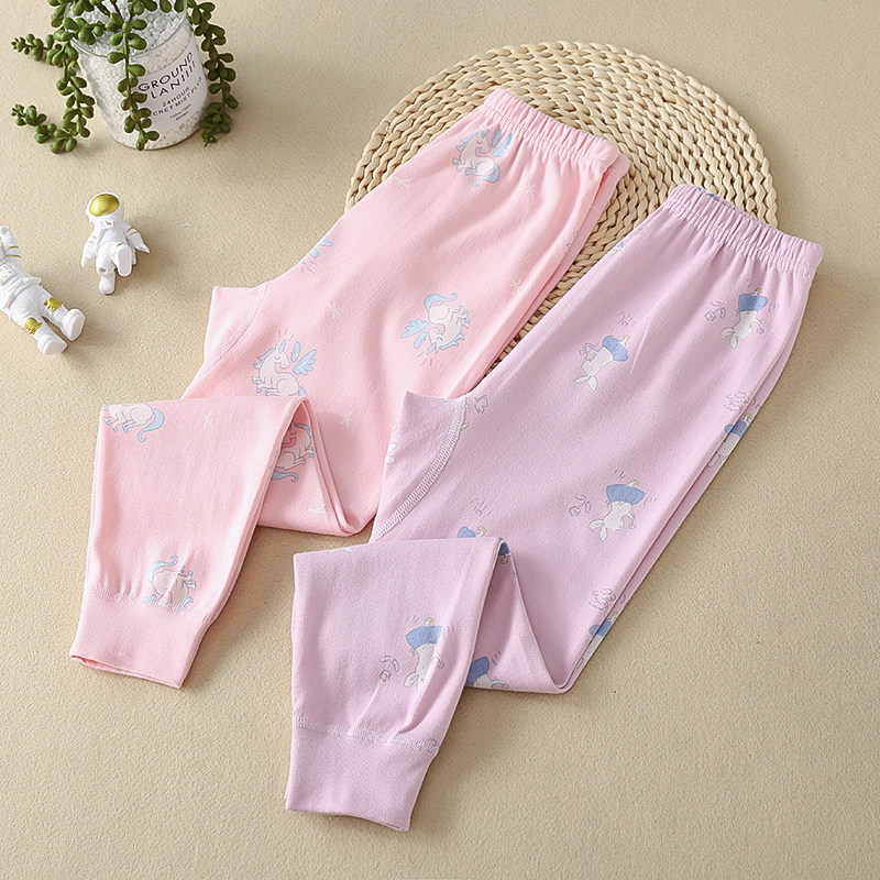 君秀小彩虹女童秋裤2021新款纯棉单条衬裤儿童棉毛裤女孩家居裤子,童装/婴儿装/亲子装,保暖裤,淘宝优惠券,粉丝福利购,淘宝优惠卷