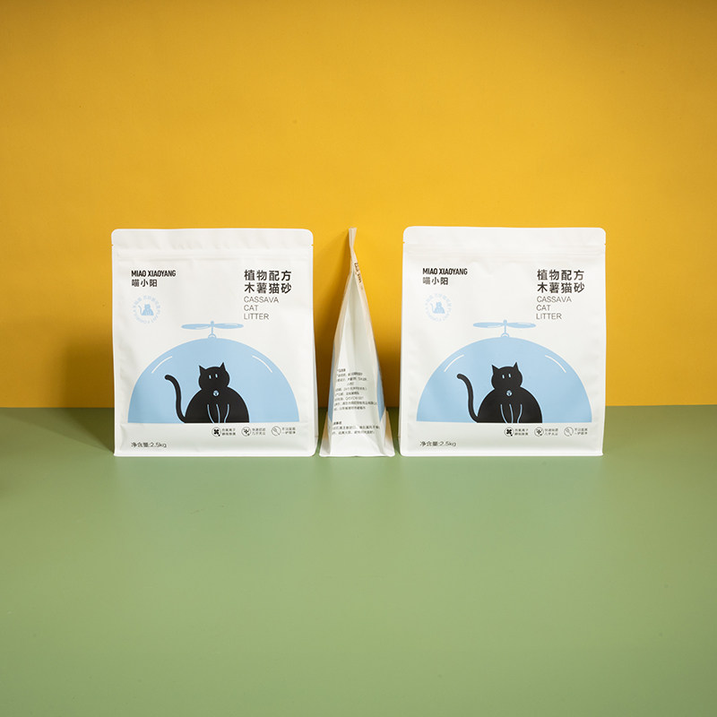 宠物狗粮猫粮包装袋猫砂袋子可定制加厚大号塑料八边封防水袋自封