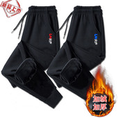 修身 加绒厚束脚卫裤 休闲长裤 运动裤 大码 子秋冬款 潮流秋季 男士 韩版