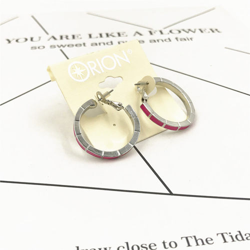 earrings women滴油耳圈女个性气质耳钉耳坠耳饰圆形圆圈款耳环女