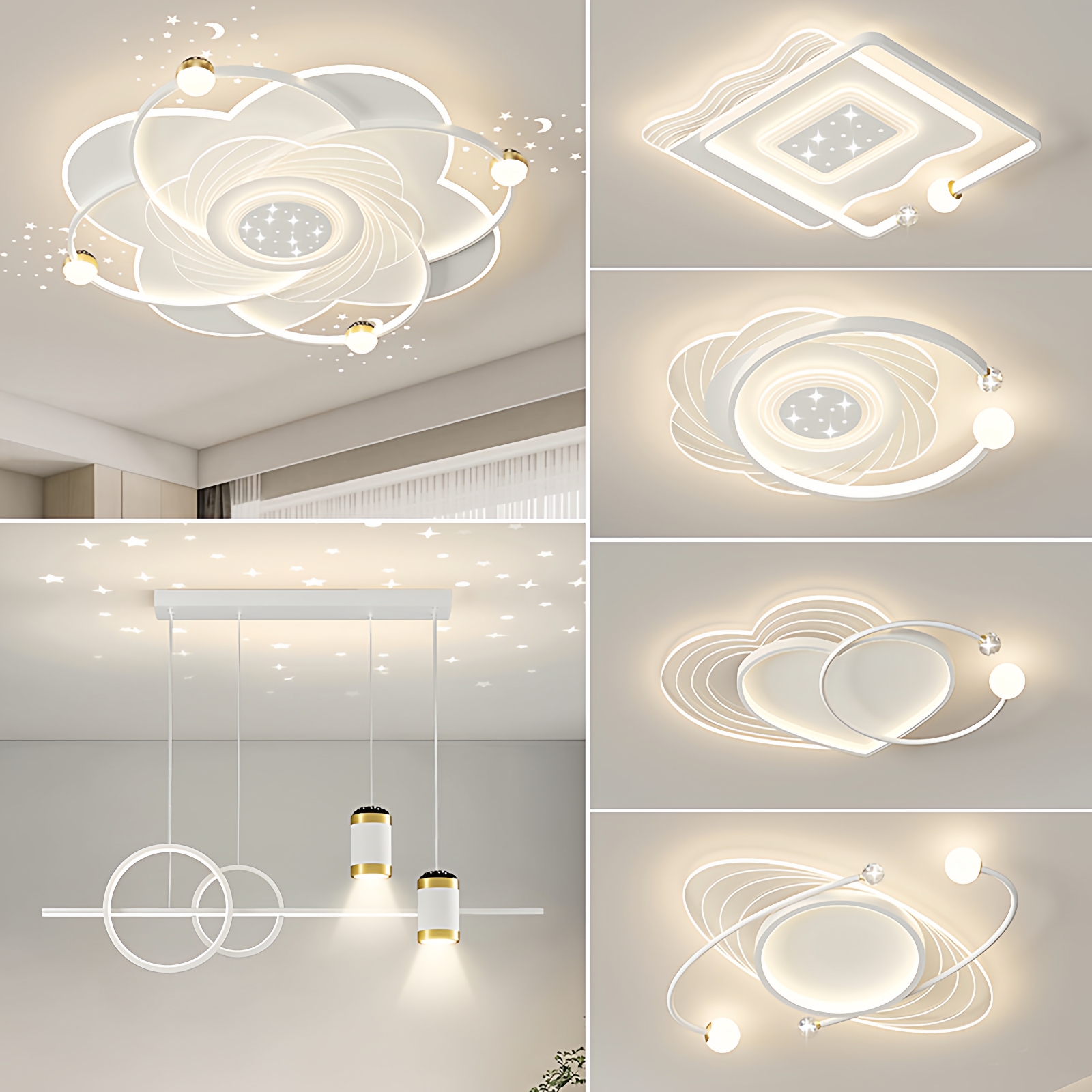 2025新款全屋客厅吸顶灯