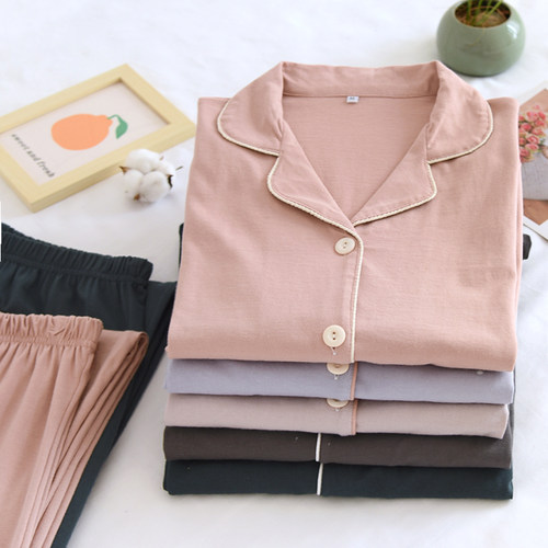 情侣睡衣春秋2023年新款男士套装