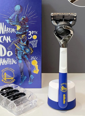 吉列引力盒NBA勇士款进口刀片