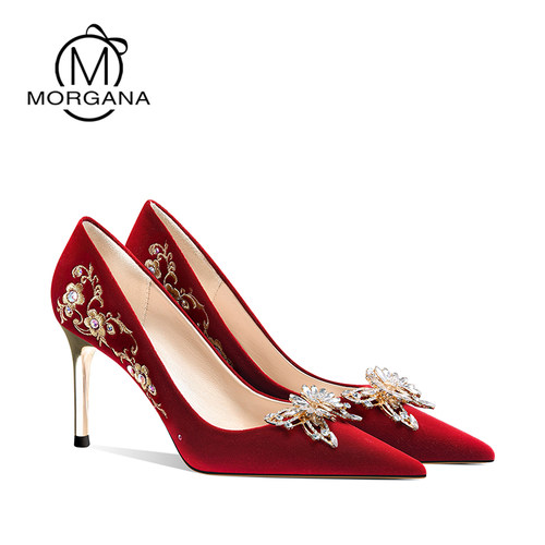 茉嘉娜婚鞋配饰可拆卸一鞋两穿