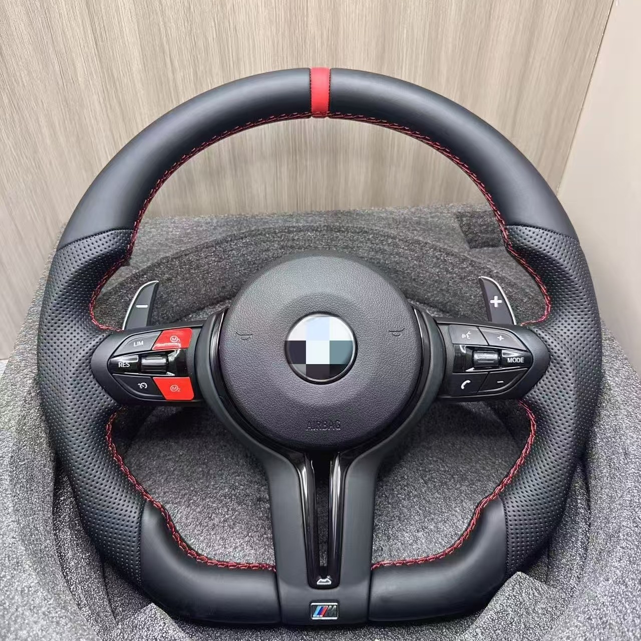 适用宝马X1X2X3X4X5X6X7方向盘改装/2/3/4/5/6/7系老款升级M3/M6