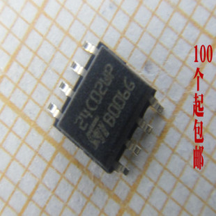 24C08W6 24C08WP SOP8脚全新进口储存器芯片贴片IC 可代烧录 順盛