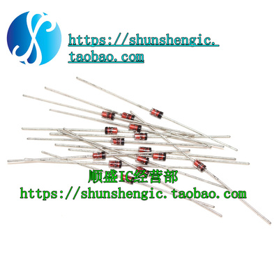 1N4740A IN4740A 1W 10V 直插玻璃稳压二极管 順盛 50只/份