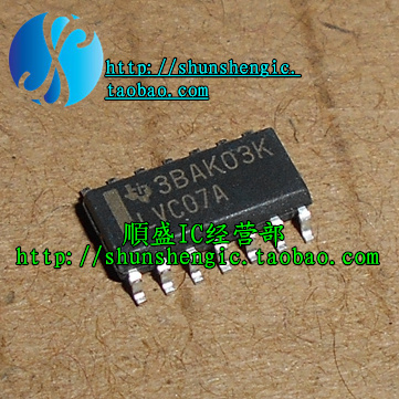 SN74LV07ADR LV07A 74LV07A SOP14 全新逻辑芯片 順盛 可直接拍下