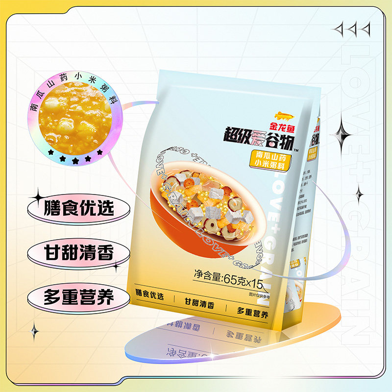 金龙鱼南瓜山药小米粥料65克×15图片
