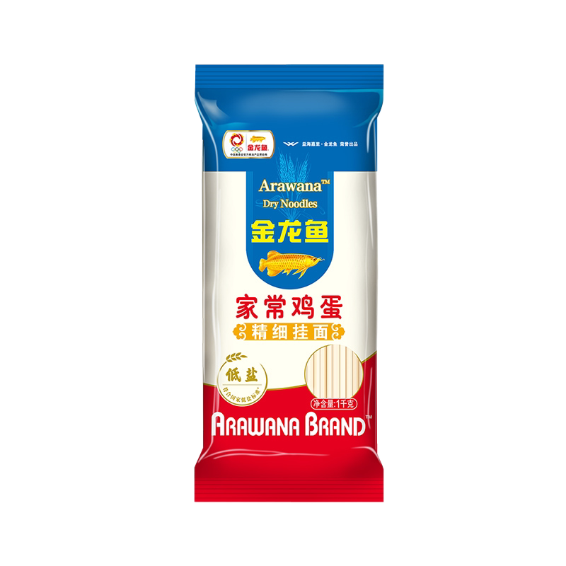 金龙鱼家常系列鸡蛋挂面1000G