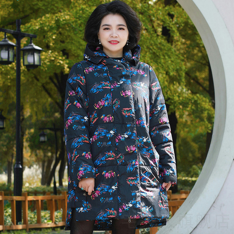 中老年棉衣女装冬装胖特240斤