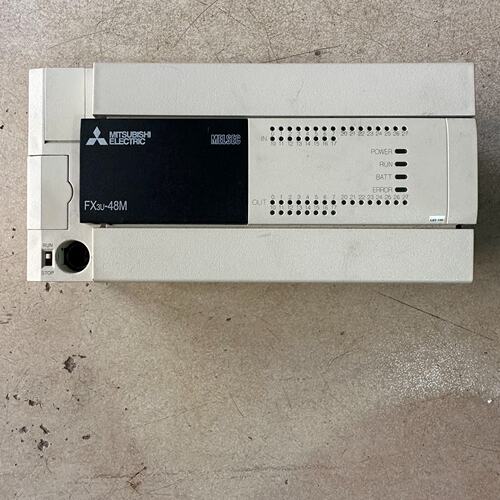三菱 FX3U-48M FX3U-48MT PLC-可换可修