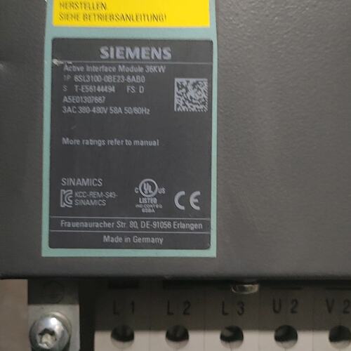 L3100-0BE23-6AB0 电抗器 滤波器 变频器 伺服驱动 配件-可换可修