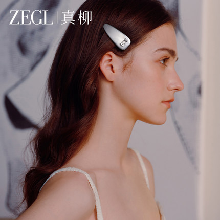 ZEGL真柳设计师Ribbon丝带系列发卡侧边刘海发夹女前额夹子发饰