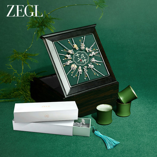 ZEGL十二花神925银发簪