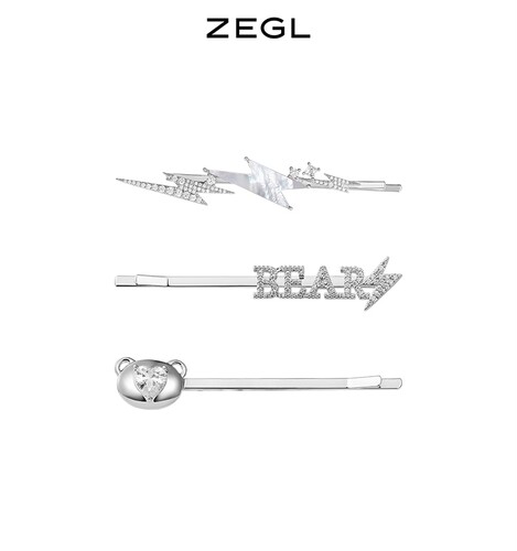 zegl设计师梦境小熊新款百搭发饰