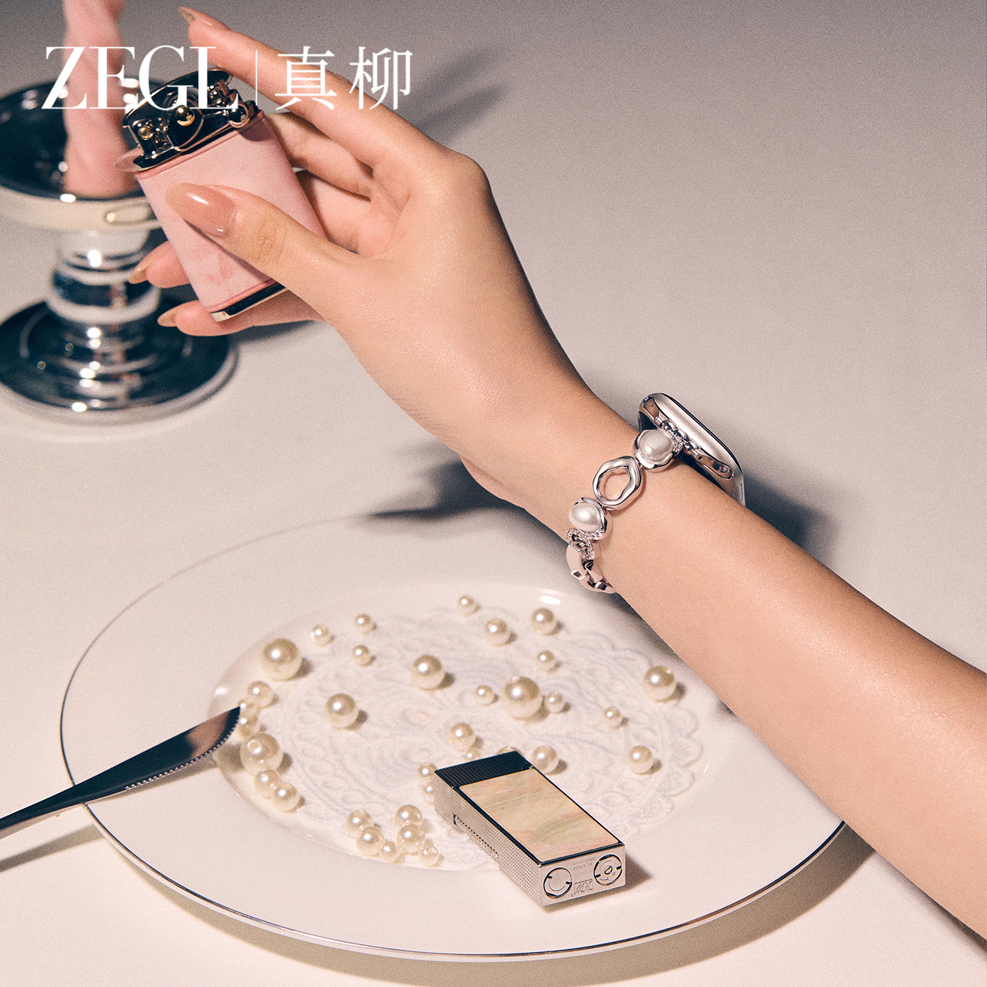 ZEGL设计师适用苹果手表链表带