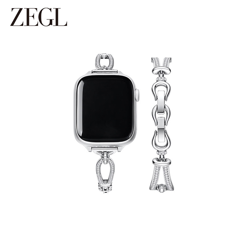 ZEGL设计师适用苹果手表表带兼容AppleWatchS11手表