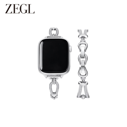 ZEGL设计师适用苹果手表表带腕带