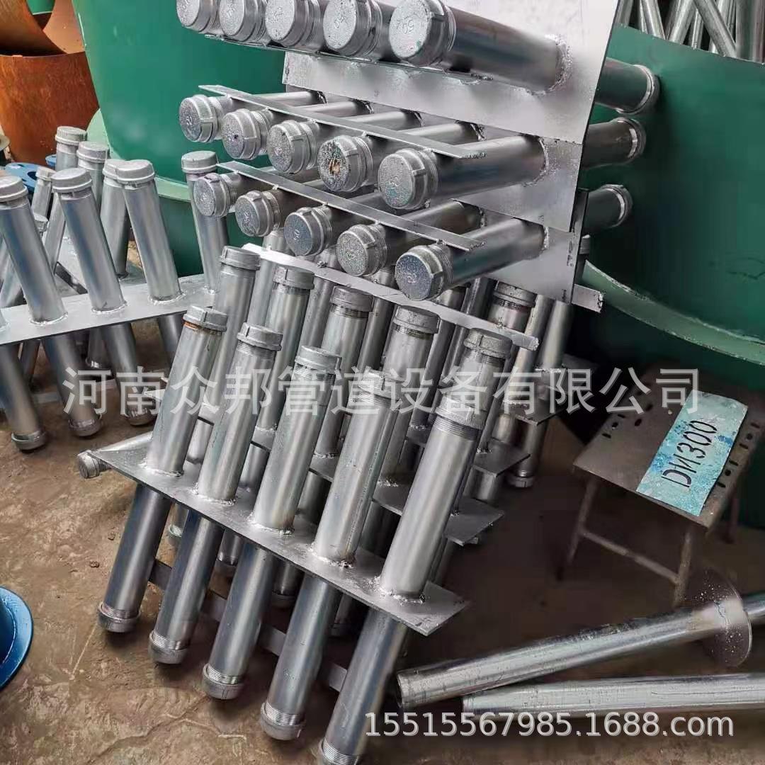 西安穿墙人防电气套管密闭肋连排防护密闭套管热镀锌气密测量管