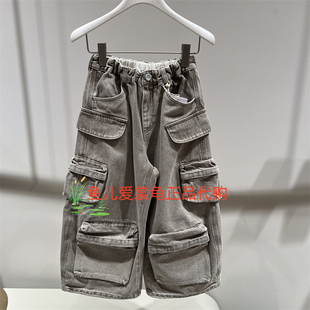 速发 jnby byJNBY 小江南童装2026春款 1Q1E11260工装牛仔长裤895
