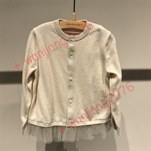 小江南童装 2025秋季 速发 男女款 465 时尚 YP8311500拼接针织开衫