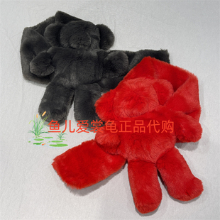 时尚 速发 2025秋季 男女款 6P0K10100毛茸茸围巾295 小江南童装