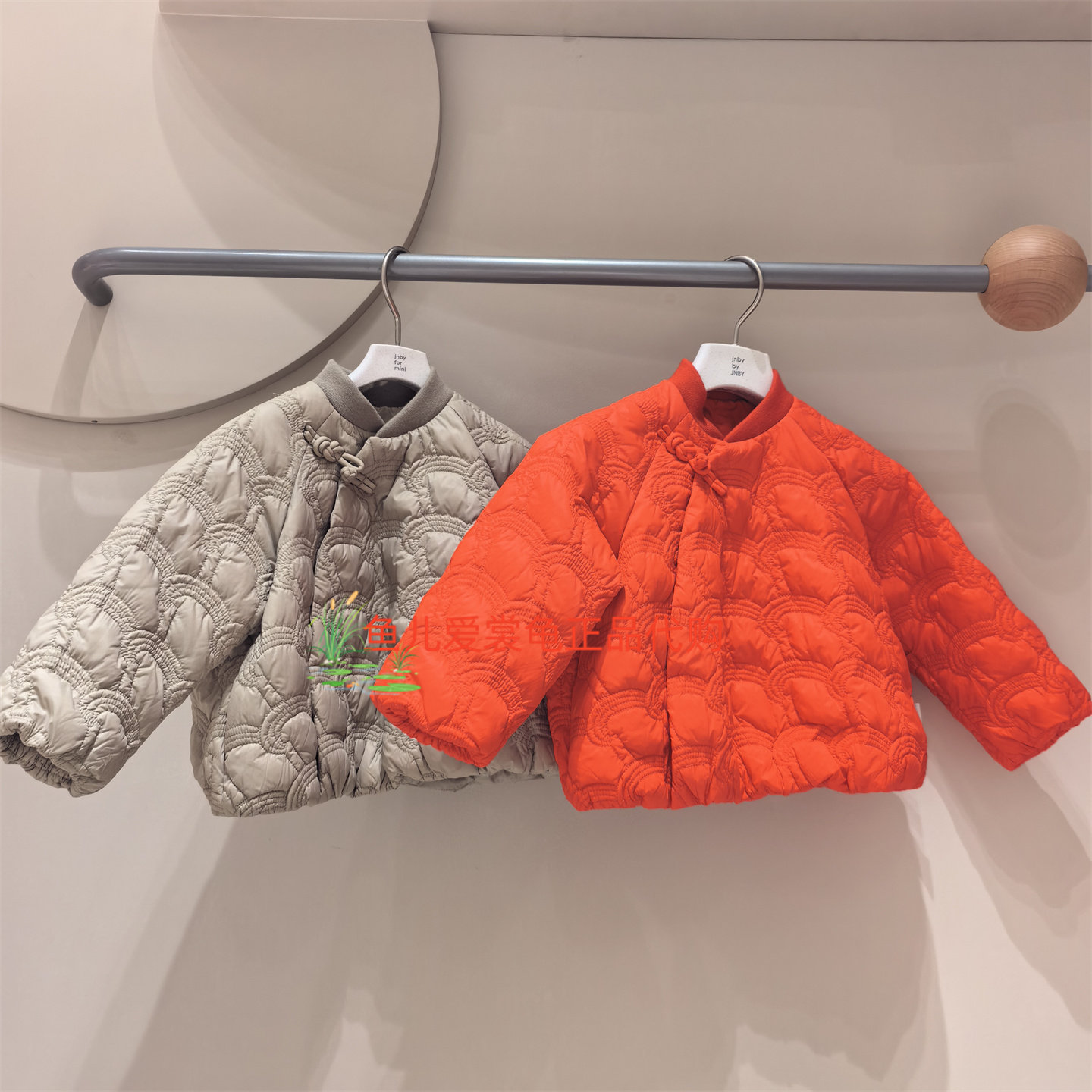 速发jnby byJNBY 小江南童装2026春YQ1C10330 轻薄夹克中式羽绒服