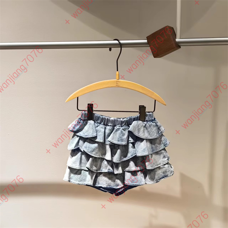 现货 小江南童装2025夏新款1P4E11400短款牛仔裙裤半裙665男女童