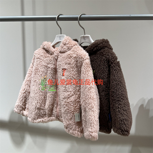 速发 jnby by jnby童装男女款 2025冬时尚YP0T11250仿皮草外套465