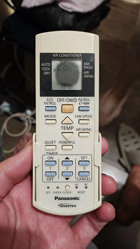 适用松下空调遥控器A75C3608 RS-PS12QK-1 4498 A75C3300全新