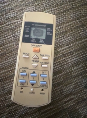 英文适用松下冷气机遥控器 CS-PC9MKH A75C3623 3624 3295 3297