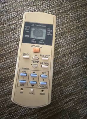 英文适用松下冷气机遥控器 CS-PC9MKH A75C3623 3624 3295 3297